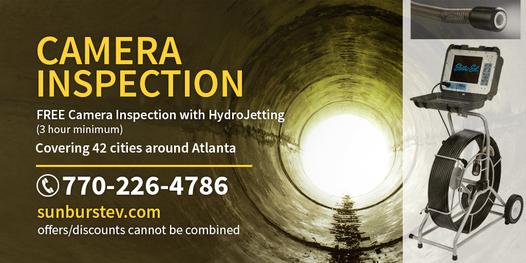 Free Pipe Camera Inspection - Sunburst Environmental